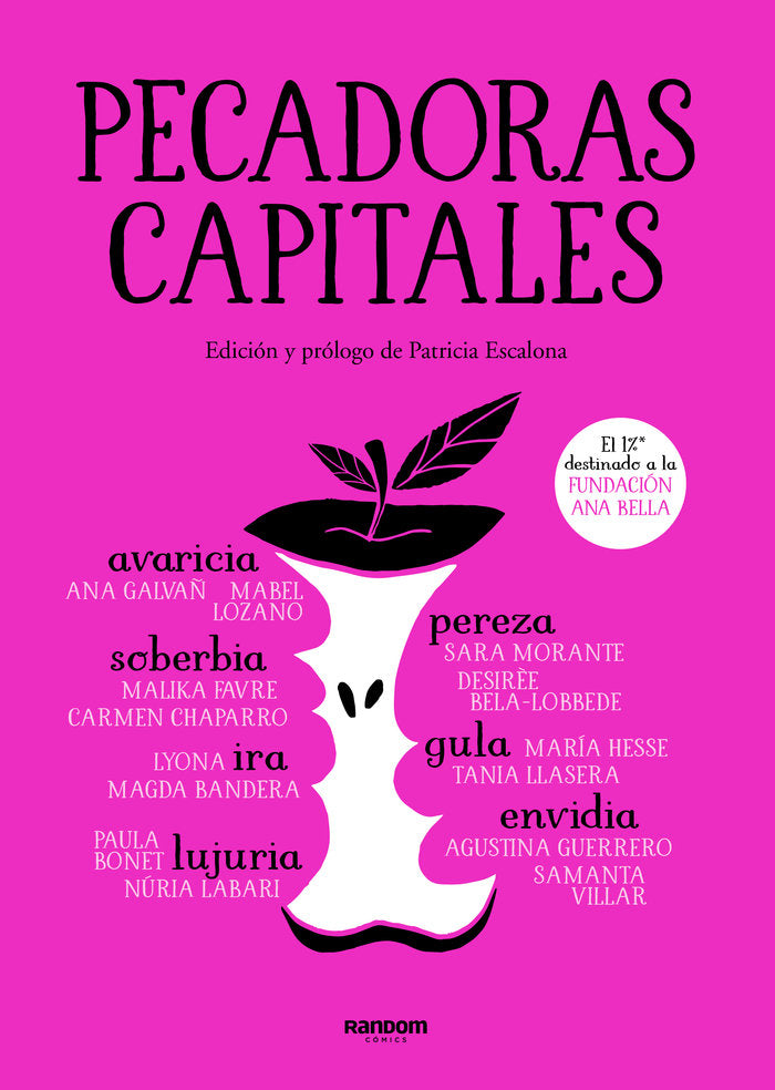 Pecadoras capitales, de Varias autoras | portada del libro