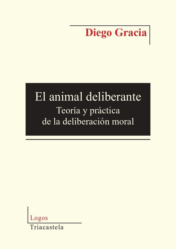 El animal deliberante, de GRACIA | portada del libro