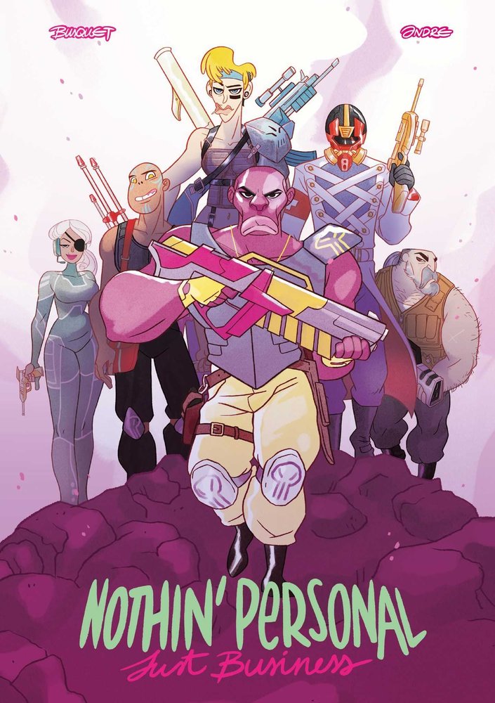 NOTHIN' PERSONAL, de ANDRE!#BUSQUET | portada del libro