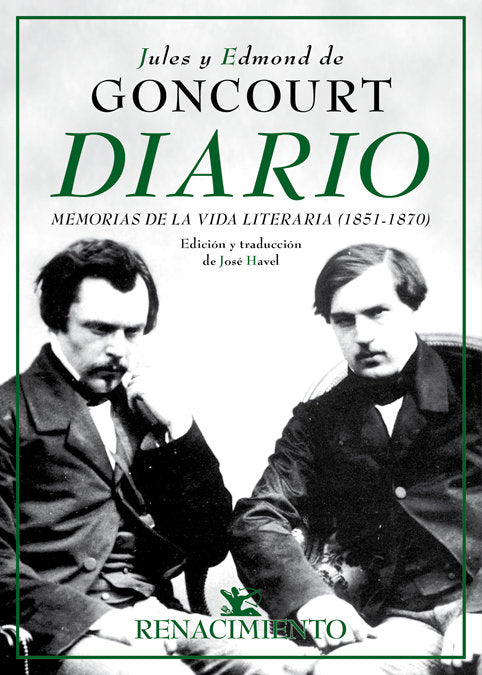 Diario. Memorias de la vida literaria (1851-1870), de Goncourt, Jules de | portada del libro
