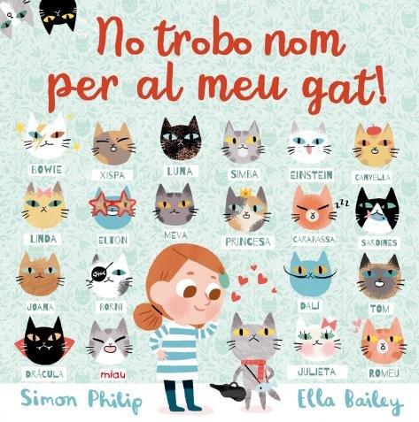 No trobo nom per al meu gat!, de Bailey, Ella | portada del libro
