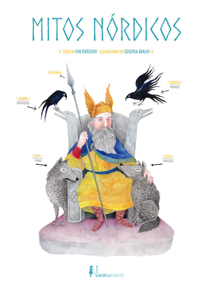 Mitos Nórdicos, de Manzano Plaza, Eva | portada del libro