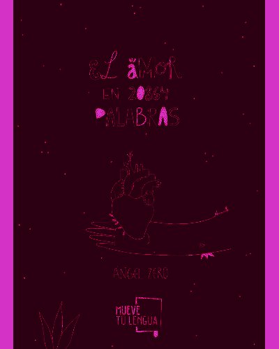 El amor en 20864 palabras, de García Menéndez | portada del libro
