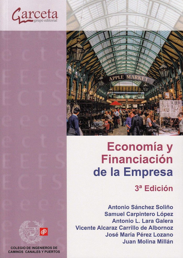 ECONOMIA Y FINANCIACION DE LA EMPRESA, de Sanchez Soliño | portada del libro