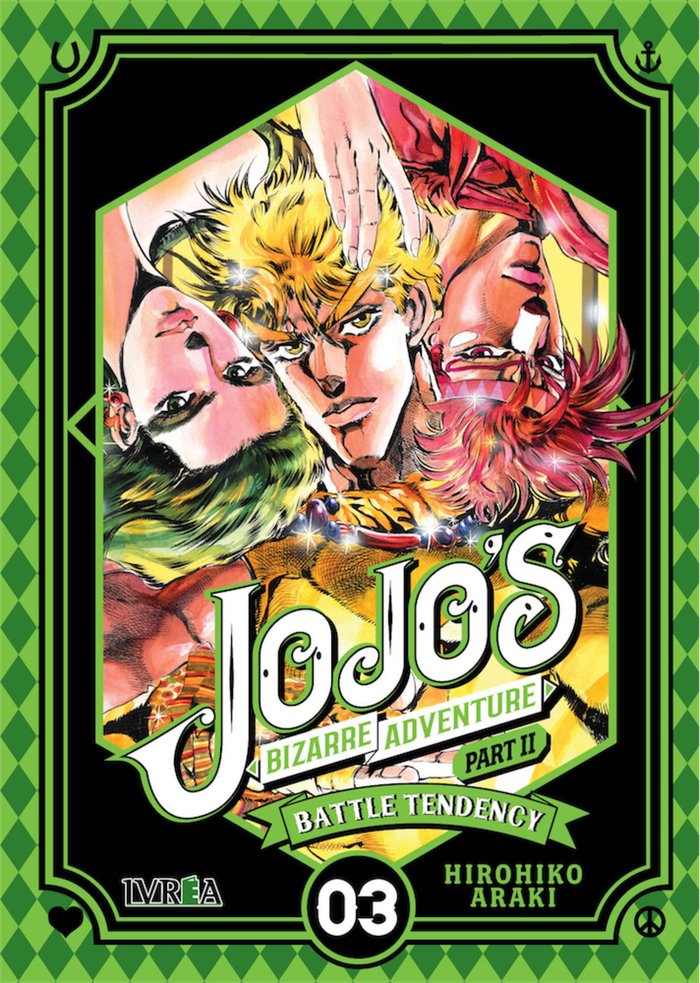 Jojo's Bizarre Adventure Parte 1: Battle Tendency 3, de Hirohiko Araki | portada del libro