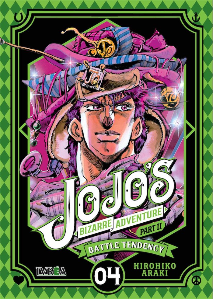 Jojo's Bizarre Adventure Parte 2: Battle Tendency 4, de Hirohiko Araki | portada del libro