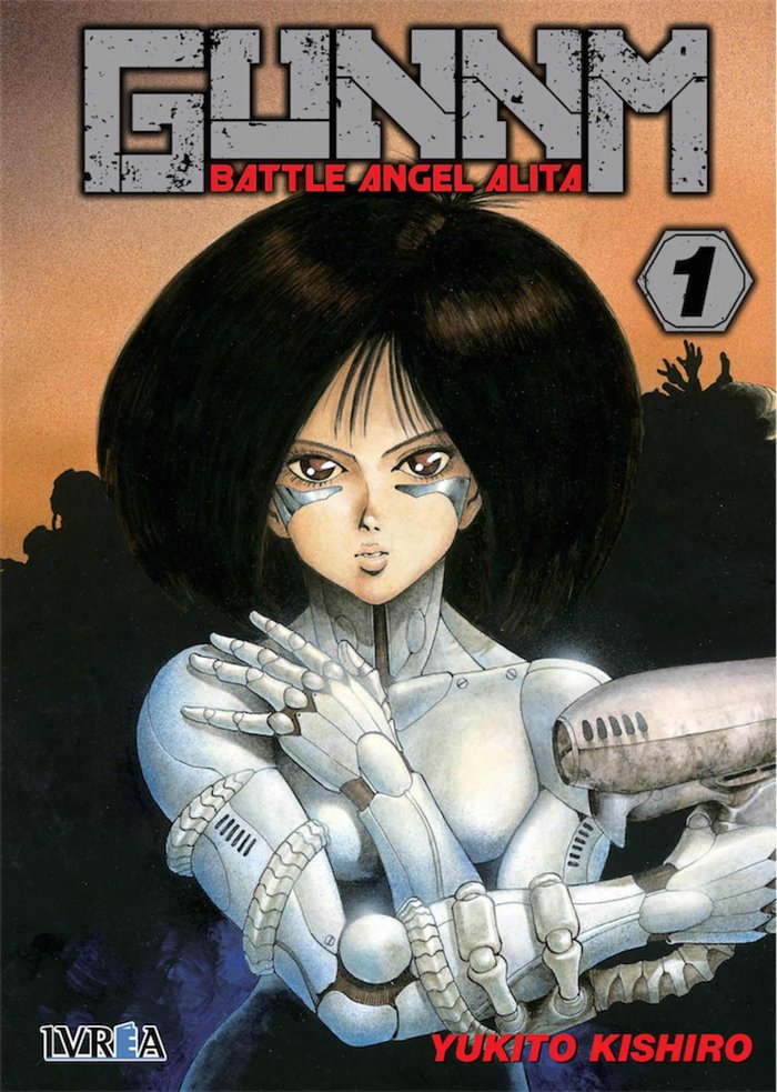 Gunnm (Battle Angel Alita) 1, de Yukito Kishiro | portada del libro