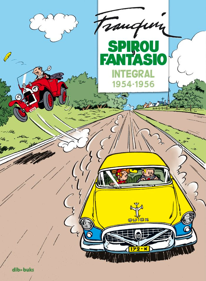 Spirou y Fantasio Integral 4, de Franquin | portada del libro