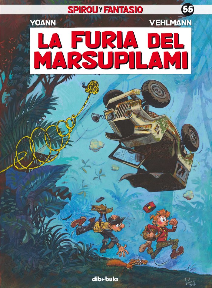 Spirou y Fantasio 55, de Vehlmann, Fabien | portada del libro