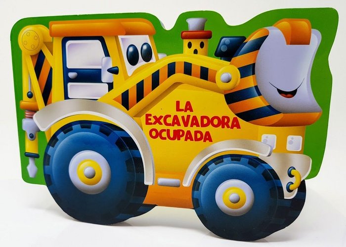 La Excavadora Ocupada, de Carrie Lewis | portada del libro