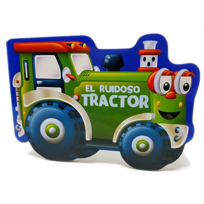 El Tractor Ruidoso, de Carrie Lewis | portada del libro