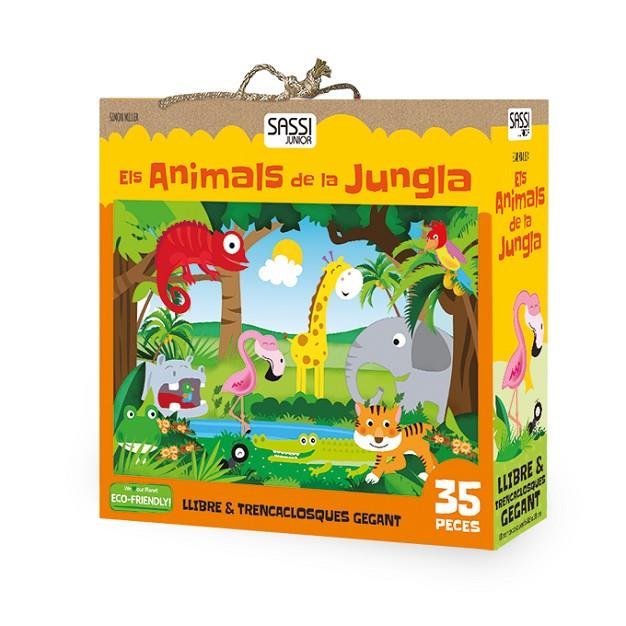 ELS ANIMALS DE LA JUNGLA CAT, de M. NEIL | portada del libro