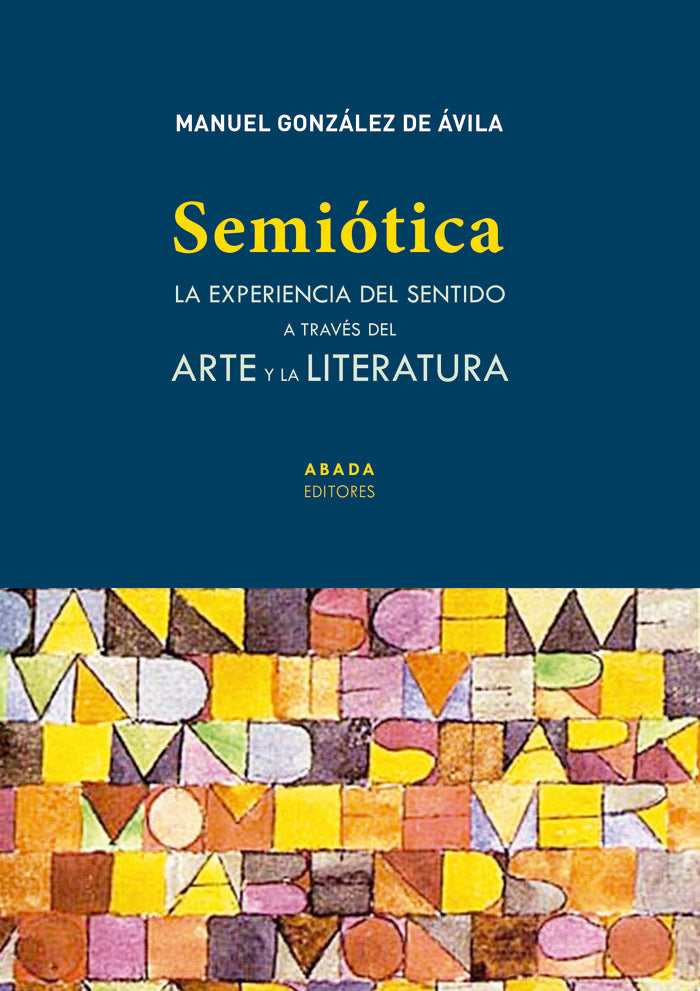 SEMIOTICA, de MANUEL GONZALEZ DE AVILA | portada del libro