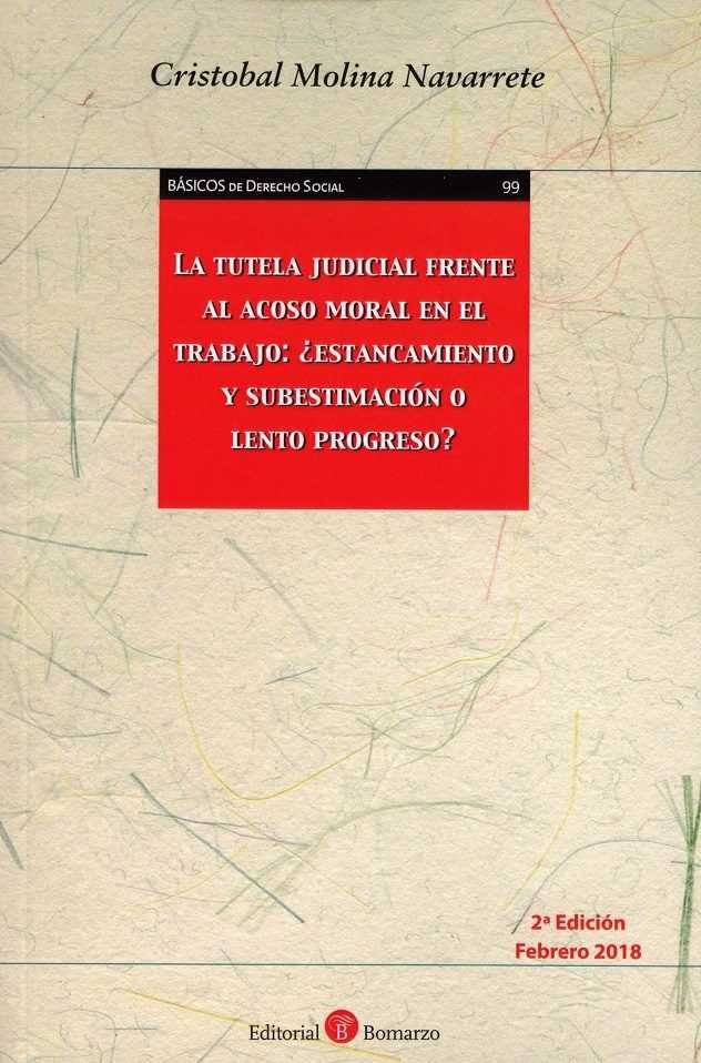 La tutela judicial frente al acoso moral en el trabajo: ¿Estancamiento y subestimación o lento progr, de Molina Navarrete | p