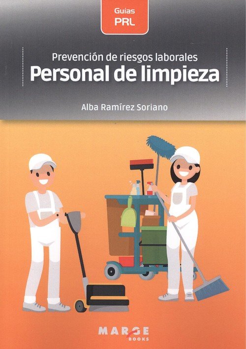PREVENCIóN DE RIESGOS LABORALES: PERSONAL DE LIMPIEZA, de RAMíREZ SORIANO | portada del libro
