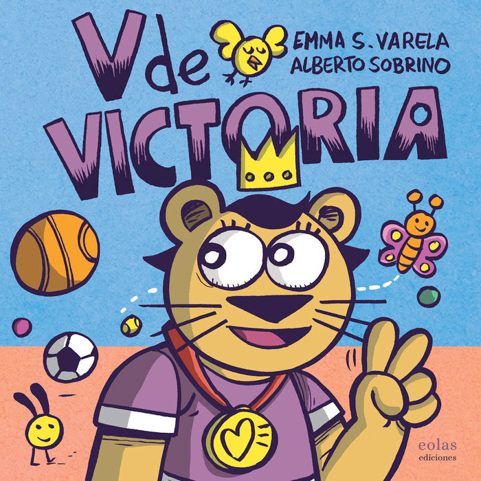 V de Victoria, de Sánchez Varela, Emma | portada del libro