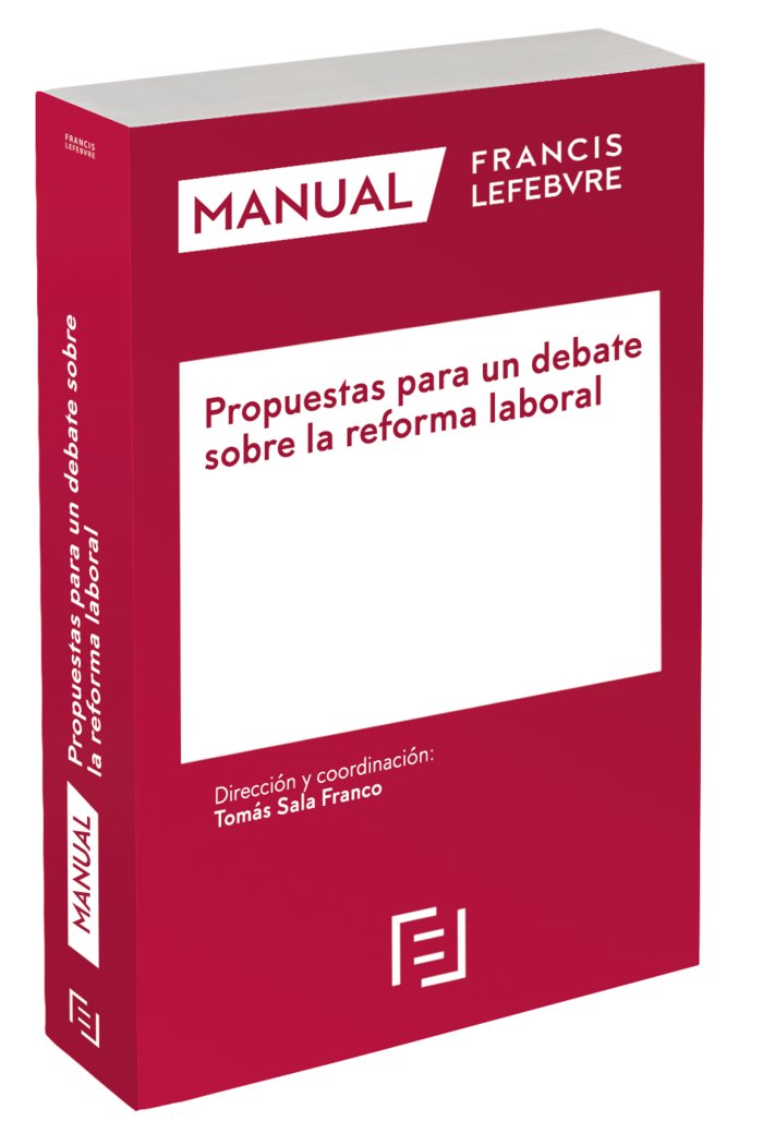 Manual Propuestas para un debate sobre la reforma laboral, de Lefebvre-El Derecho | portada del libro