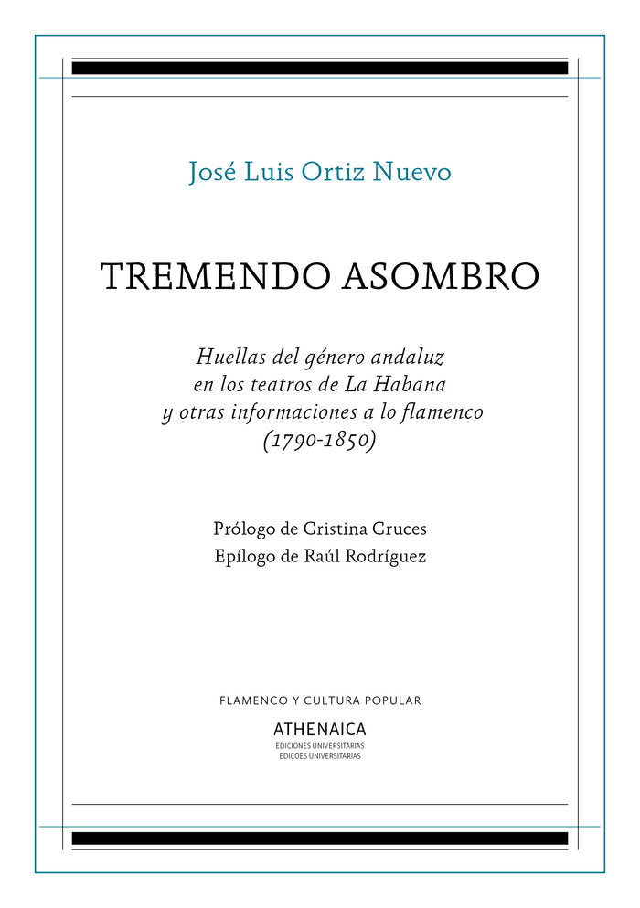 Tremendo asombro, de Ortiz Nuevo, José Luis | portada del libro