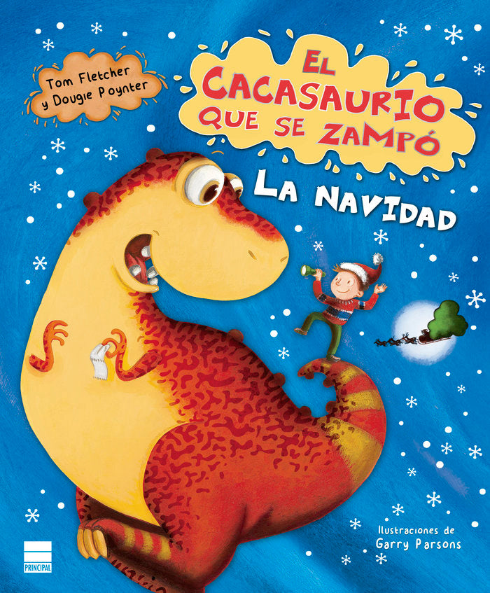 El cacasaurio que se zampó la Navidad, de Fletcher, Tom | portada del libro