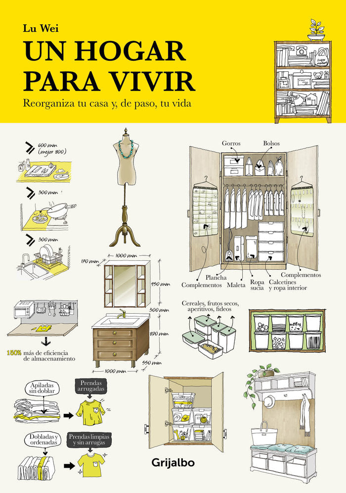 Un hogar para vivir, de Wei | portada del libro