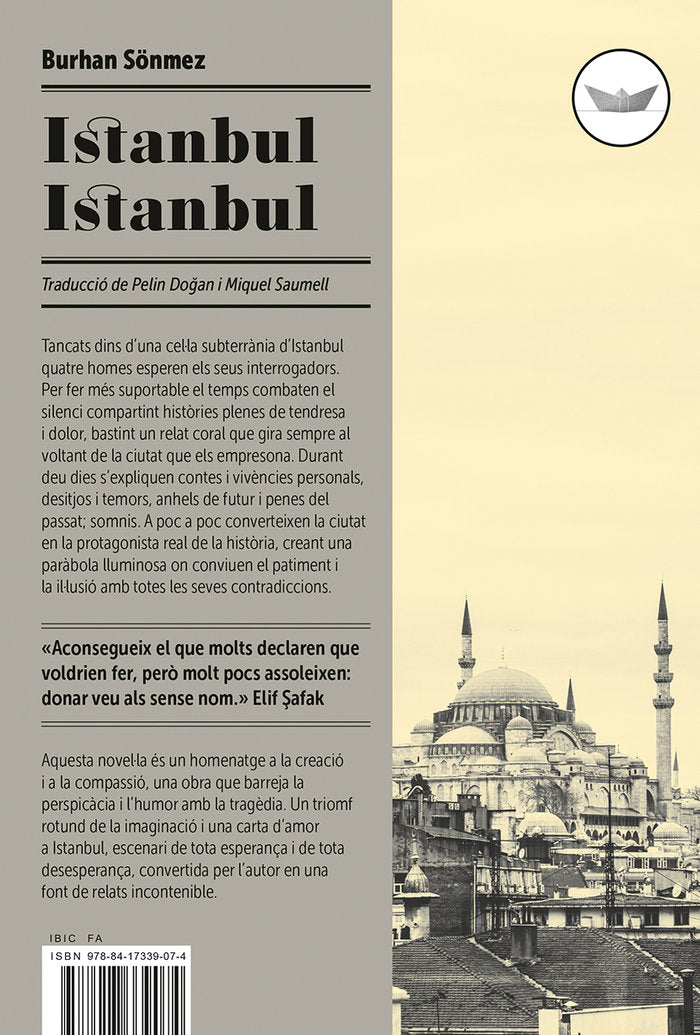 Istanbul Istanbul, de Sönmez, Burhan | portada del libro