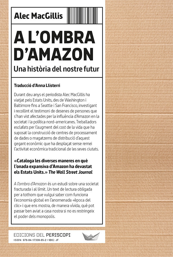 A L'OMBRA D'AMAZON, de MACGILLIS, ALEC | portada del libro
