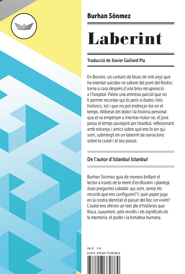LABERINT, de SONMEZ, BURHAN | portada del libro