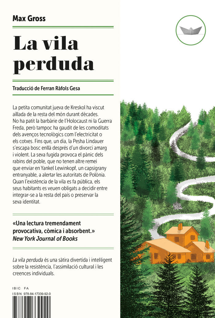 LA VILA PERDUDA, de GROSS, MAX | portada del libro