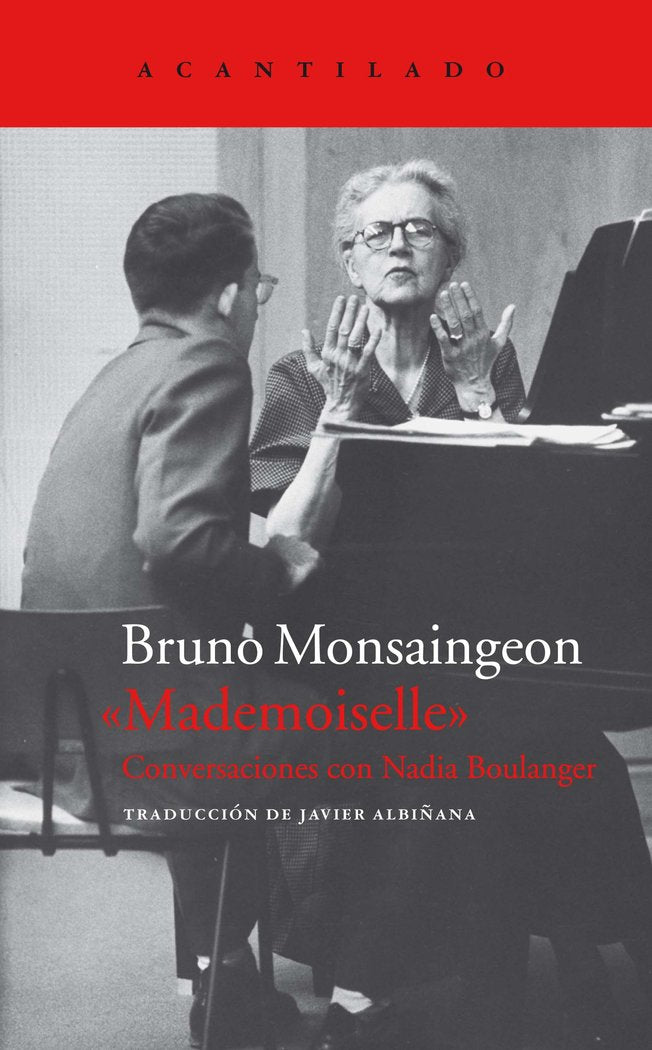 Mademoiselle, de Monsaingeon, Bruno | portada del libro