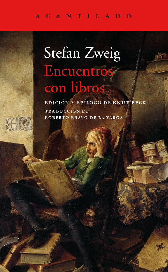 Encuentros con libros, de Zweig, Stefan | portada del libro