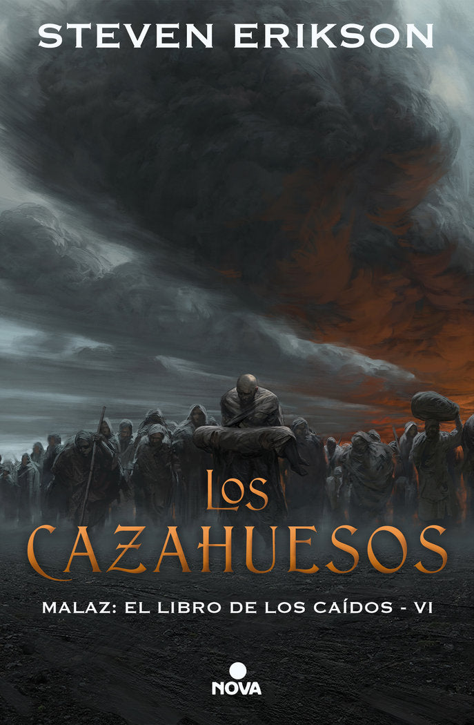 Los cazahuesos (Malaz: El Libro de los Caídos 6), de Erikson, Steven | portada del libro