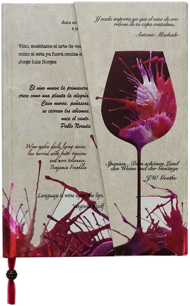CUADERNO BONCAHIER EL VINO 2 CON CINTA | portada del libro