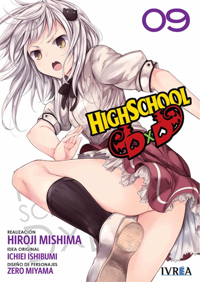 HighSchool DxD 9, de Hiroji Mishima | portada del libro