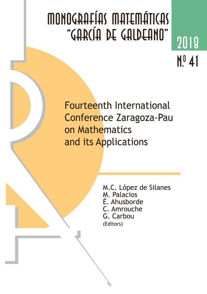 Fourteenth International Conference Zaragoza-Pau on Mathematics and its Applications, de Varios autores | portada del libro