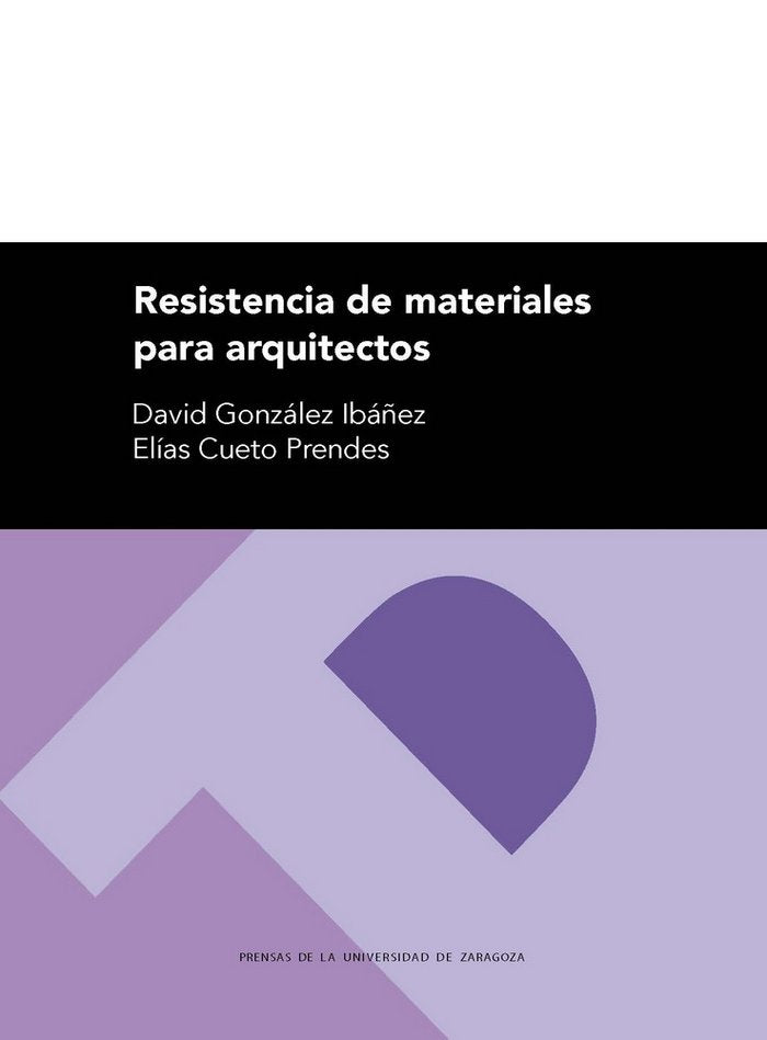 Resistencia de materiales para arquitectos, de Cueto Prendes, Elías | portada del libro