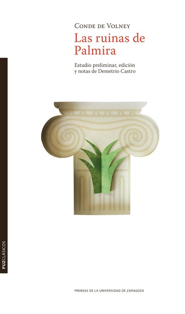 Las ruinas de Palmira, de Chasseboeuf de La Giraudais, Constantin François | portada del libro