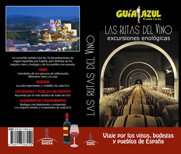Las Rutas del Vino, de Ingelmo, Angel | portada del libro
