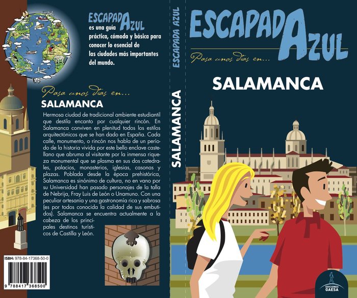 Salamanca Escapada Azul, de Ledrado, Paloma | portada del libro