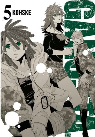GANGSTA 5, de KOHSKE | portada del libro