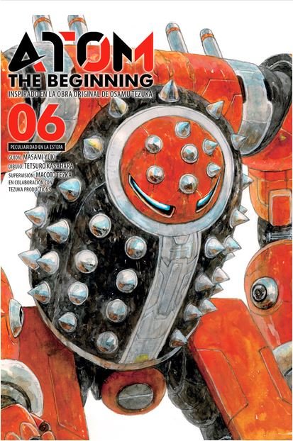 ATOM THE BEGINNING 6, de YUKI,MASAMI | portada del libro