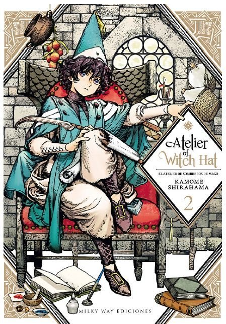ATELIER OF WITCH HAT N 02, de SHIRAHAMA KAMOME | portada del libro