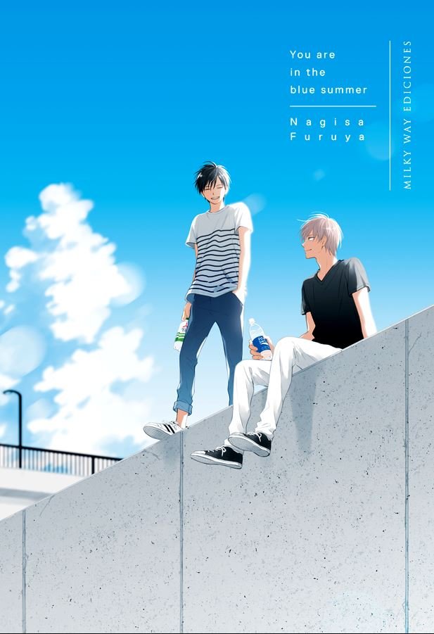 YOU ARE IN THE BLUE SUMMER, de FURUYA | portada del libro