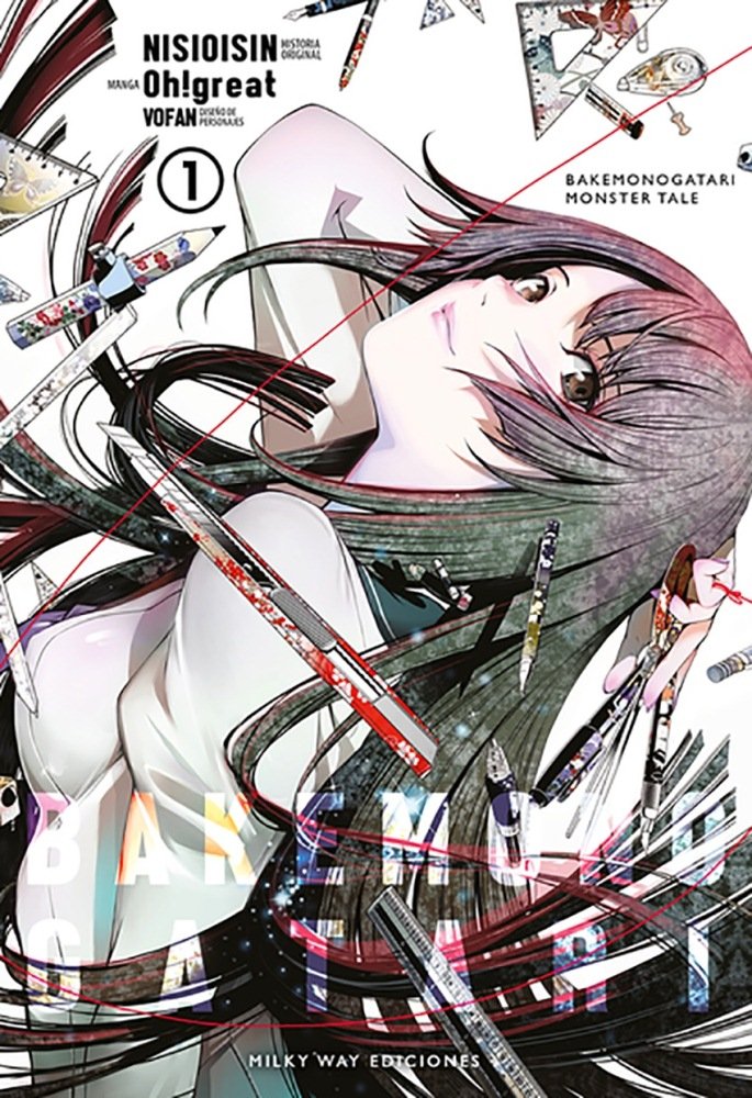 BAKEMONOGATARI VOL. 1, de Ishin,NISIOISIN | portada del libro