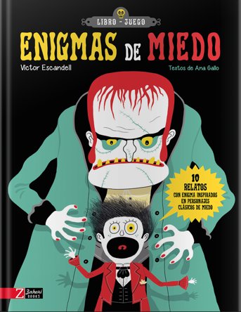 Enigmas de miedo, de Escandell, Víctor | portada del libro