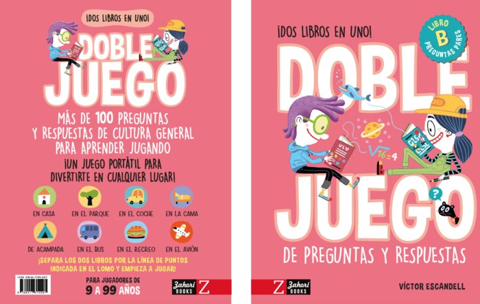 Doble juego de preguntas y respuestas, de Escandell, Víctor | portada del libro