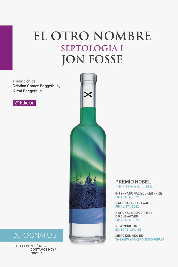 El otro nombre I, de Fosse, Jon | portada del libro