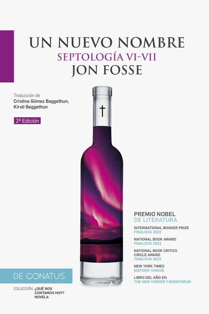 UN NUEVO NOMBRE, de FOSSE, JON | portada del libro