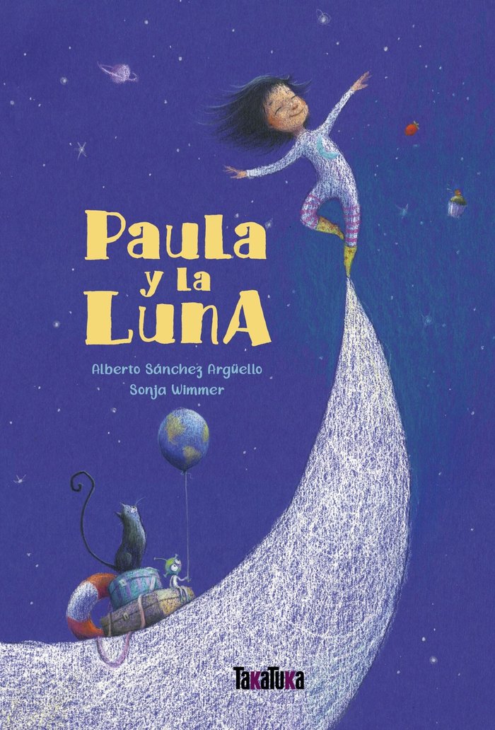 Paula y la Luna, de Sánchez Argüello, Alberto | portada del libro