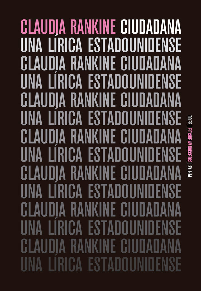 Ciudadana, de Rankine, Claudia | portada del libro