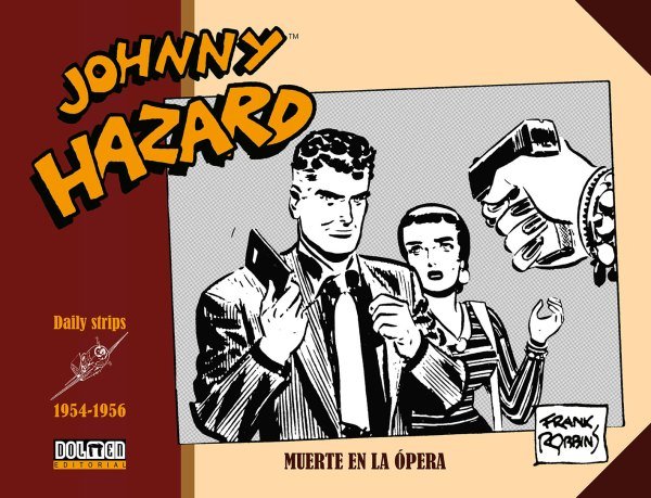 JOHNNY HAZARD 1954-1956, de ROBBINS, FRANK | portada del libro